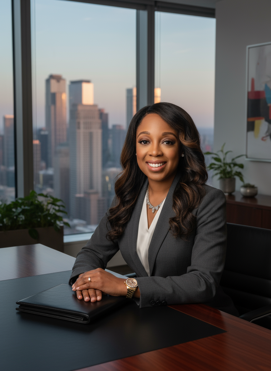 Chanel Marie Jackson at work