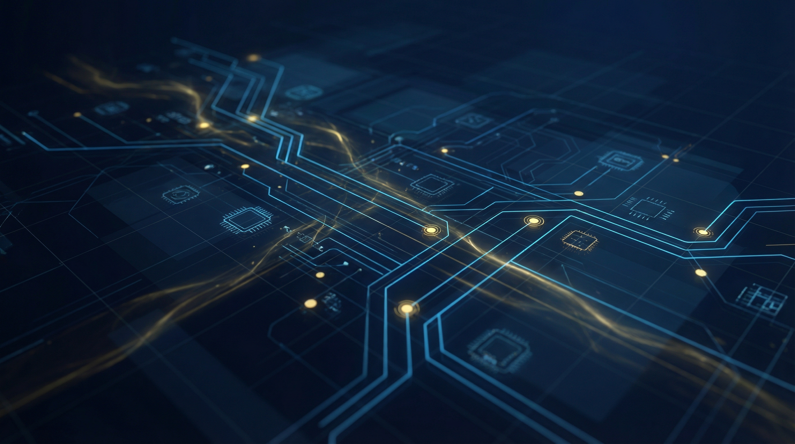 Digital Blueprint Background